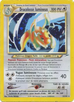 Dracolosse lumineux, Neo Destiny No. 14 Holo