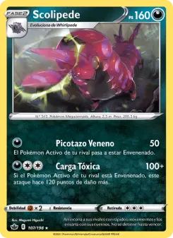 Scolipede, Reinado Escalofriante Nº 107 Normal
