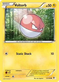 Voltorb, Boundaries Crossed No. 51 Normal
