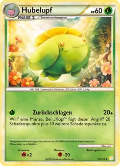 Hubelupf, HeartGold SoulSilver No. 51 Normal