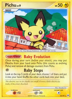 Pichu, Arceus No. 25 Normal