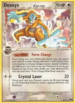 Deoxys δ, POP Series 4 No. 2