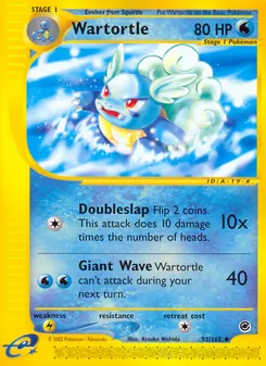 Wartortle, Expedition Base Set No. 92 Normal