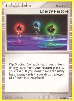 Energy Restore, Diamond & Pearl Nº 106 Normal