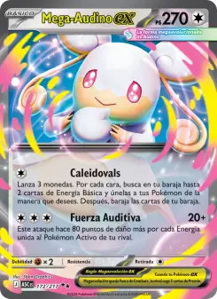 Mega-Audino ex, Héroes Ascendentes Nº 172 Holo