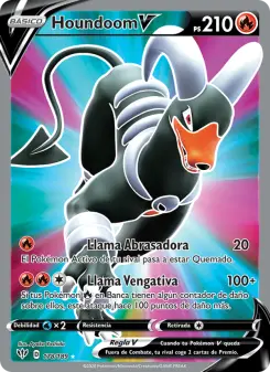 Houndoom V, Oscuridad Incandescente No. 178 Holo
