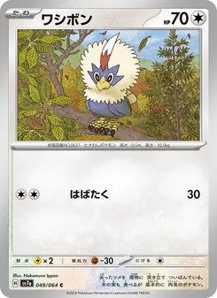ワシボン, 楽園ドラゴーナ Nº 049 Normal