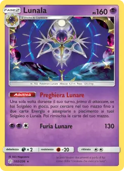 Lunala, Eclissi Cosmica Nº 102 Normal