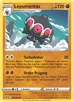 Lepumentas, Fusions Angriff Nº 145 Normal