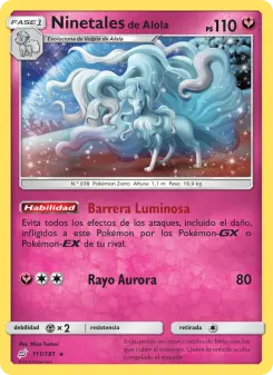 Ninetales de Alola, Union de Aliados No. 111 Normal