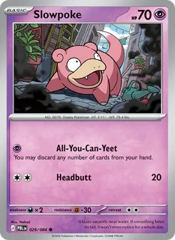 Slowpoke, Pitch Black No. 029 Normal