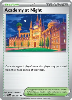 Academy at Night, Shrouded Fable Nº 054 Normal