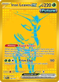 Iron Leaves ex, Prismatic Evolutions Nº 176 Holo