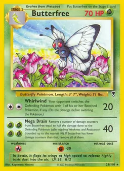 Butterfree, Legendary Collection No. 21 Normal