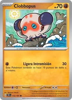 Clobbopus, Chispas Fulgurantes No. 112 Normal