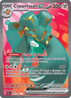 Copperajah-ex, Evoluzioni a Paldea No. 245 Holo