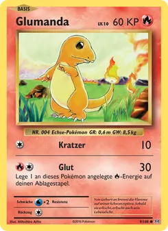 Glumanda, Evolution Nº 9 Normal