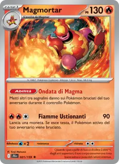 Magmortar, Avventure Insieme No. 021 Holo