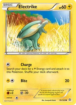 Electrike, Primal Clash No. 59 Normal