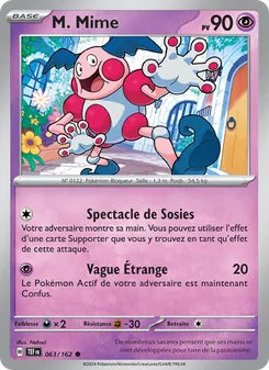 M. Mime, Forces Temporelles Nº 063 Normal