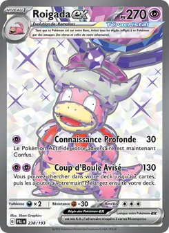Roigada-ex, Évolutions à Paldea Nº 238 Holo