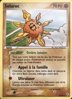 Solaroc, EX Créateurs de légendes Nº 25 Normal