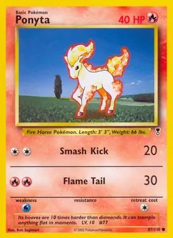 Ponyta, Legendary Collection No. 87 Normal