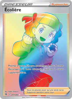 Écolière, Poing de Fusion Nº 277 Holo