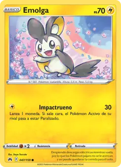 Emolga, Cenit Supremo No. 047 Normal