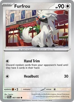 Furfrou, Perfect Order Nº 067 Normal