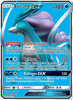 Suicune GX, Echo des Donners No. 200 Normal