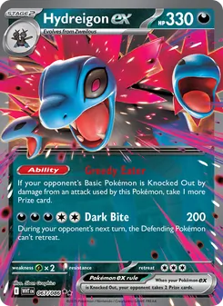 Hydreigon ex, White Flare No. 067 Holo