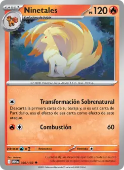 Ninetales, Megaevolución No. 020 Normal