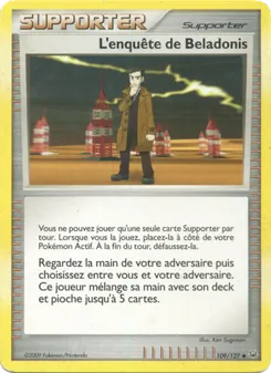 L'enquête de Beladonis, Platine No. 109 Normal