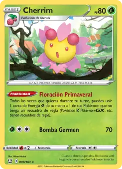 Cherrim, Estilos de Combate No. 8