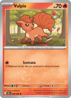 Vulpix, Caos Nascente No. 008 Normal