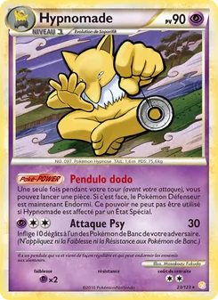 Hypnomade, HeartGold SoulSilver No. 23 Normal