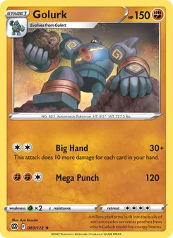 Golurk, Brilliant Stars No. 083 Normal
