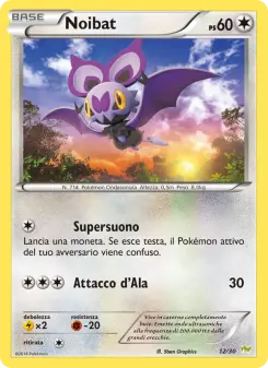 Noibat, XY trainer Kit (Noivern) No. 12 Normal