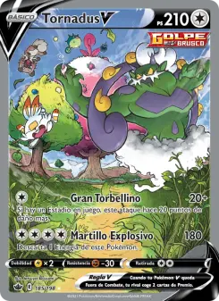Tornadus V, Reinado Escalofriante No. 185 Holo