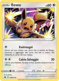 Eevee, SPSC Promo Nº SWSH118 Holo