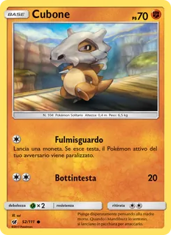 Cubone, Invasione Scarlatta No. 52 Normal