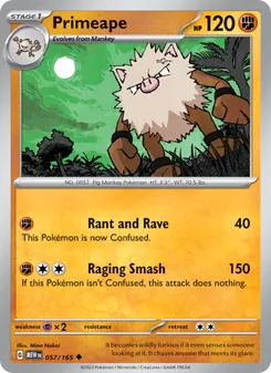 Primeape, 151 Nº 057 Normal