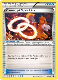 Camerupt Spirit Link, XY Black Star Promos No. XY199 Normal