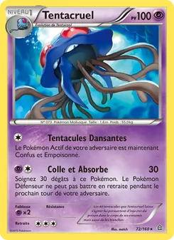Tentacruel, Primo-Choc No. 72 Normal