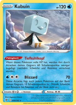 Kubuin, Clash der Rebellen No. 54 Holo