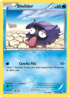 Shellder, TURBOLímite No. 22 Normal