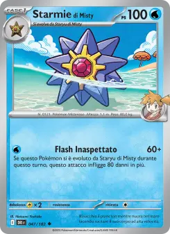 Starmie di Misty, Rivali Predestinati Nº 047 Normal
