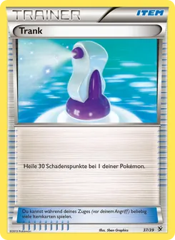 Trank, Willkommen in Kalos No. 37 Normal