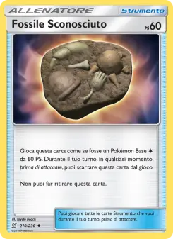 Fossile Sconosciuto, Sintonia Mentale Nº 210 Normal